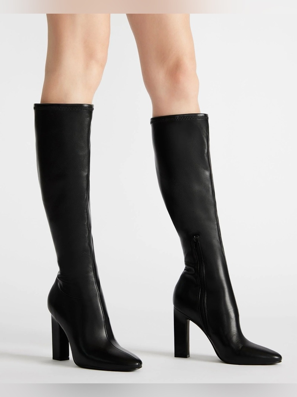 Steve Madden Aria Black Boot Sz 5